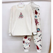 Піжама дитяча вельсофт вишивка 128-152