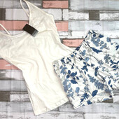 Піжама жіноча майка і шорти бавовна від esmara євро розмір xs 32/34.