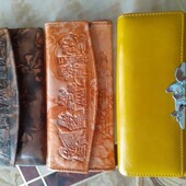 Кошелёк кожа 1 на выбор + подарок