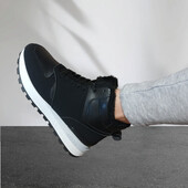 Круті спортивні високі кросівки/черевики на хутрі