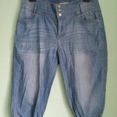 Легкі стильні бриджі на пишні форми. ПОС: 57 см