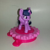 игрушки с McDonalds макдональдс серия My Little poly transformers Сумеречная Искорка запчасть, 2021
