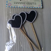 ♡Набор табличек для надписей .3шт