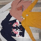 Пакет одягу на ріст 122-128 ( худі, реглани, кофтинки) 6-8 років