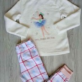 Primark брендовый пижамный комплект на девочку рост 122/128 см