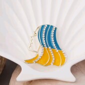 Патріотична серія. Брошка пані, жінка, українка