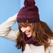 В'язана шапка з флісовою вставкою від Tchibo (Німеччина)