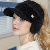 Тепла кепка бейсболка з вушками — стиль в комфорт в одному!