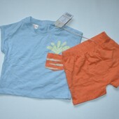 Трикотажний бавовняний комплект для хлопчика Lupilu (Германия),р.62/68