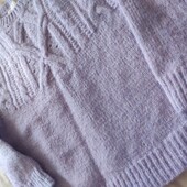 Бузковий светр на підлітка 152-158