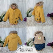 Зимова парка на хутрі