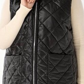 Батал Шикарнейшая женская зимняя жилетка 60/62р.