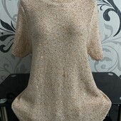 Свитер/футболка в паетку,