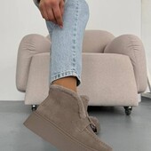 Натуральна замша!❄️Зима!❄️ Круті черевики/лофери