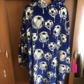 Меховушка, плюшева туника, кофта, худи, мяч, довга, 14-16 р 164 см, Next. в ідеалі