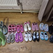 Великий лот взуття для дівчинки, 27-29р