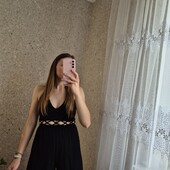 Натуральний комбінезон, красива вставка на талії ❤️