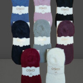 Шкарпетки слвдки норкова вовна 4 парі асорті кольорів підліткові.