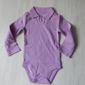 Боді з довгим рукавом hanes 12/18м