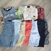 Пакет літнього одягу 132-140р. Дуже багато лотів -заходьте!