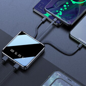 ✨ ✅ Акумулятор портативний павербанк 50000mah, зовнішній акумулятор + LED ліхтарик