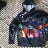 Крутое худи на флиссе р М.идеал.