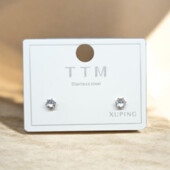 Сережки Stainless steel нержавіюча сталь 3мм