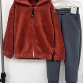 Костюм Полотно: 3-х нитка фліс піньє  + 3-х нитка хутро На ріст 146-152 та 152-158