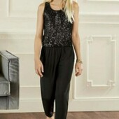 Ошатний, стильний комбінезон в пайетки❣️