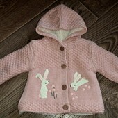 Гарна кофта-курточка, на 0-5мес.
