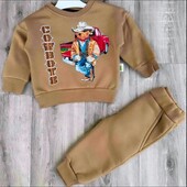 Теплі костюми останні не кошлатяться тренитка на флісі 1-4 рочки