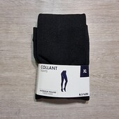 Kiabi! Жіночі термоколготки, жіночі колготи! Хл розмір, чорні! 8 євро! Лот 8