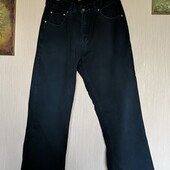 Шикарные прямые черные джинсы Cherokee. Разм. L