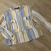 Шикарний льняний жакет/кардиган Zara, р.S в новому стані