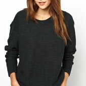 Теплая кофта, свитер, объемная вязка