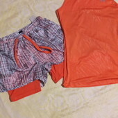 Спортивний костюм шорти майка