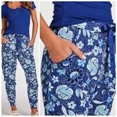 Hunkemoller! Віскозні домашні жіночі штани Xs розмір sodalite blue! Лот 310