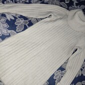 Miss selfrige M широкий рубчик теплий светр сукня