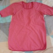 Тепла нічна сорочка для вагітних і годування