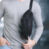 Поясна сумка бананка Under Armour чорна на 4 кішені