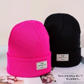 Шапка Бінні с логотипом чорного кольору