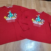 Кофта новорічні реглан з новорічним принтом