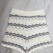 Primark.Вязані шорти для дівчинки 128(7-8 р.)
