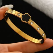 Жорсткий браслет stainless steel нержавіюча сталь 5