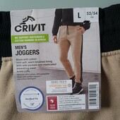 Чоловічі утеплені спортивні штани Crivit Німеччина, р. L 52/54