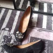 Туфлі на Новий рік Розпродаж Туфлі каміння стрази велюр