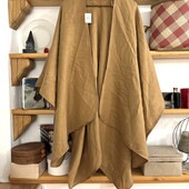 Тепла накидка/пончо❤️карамель