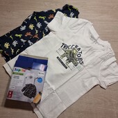 Лупілу! Трикотажний набір: футболка для хлопчика і реглан для хлопчика 98/104! Лот 14