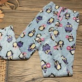 Плюшевые пижамные штаны на 10/12 лет