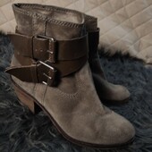 Ash, 38p замшеві чоботи в стилі казаки